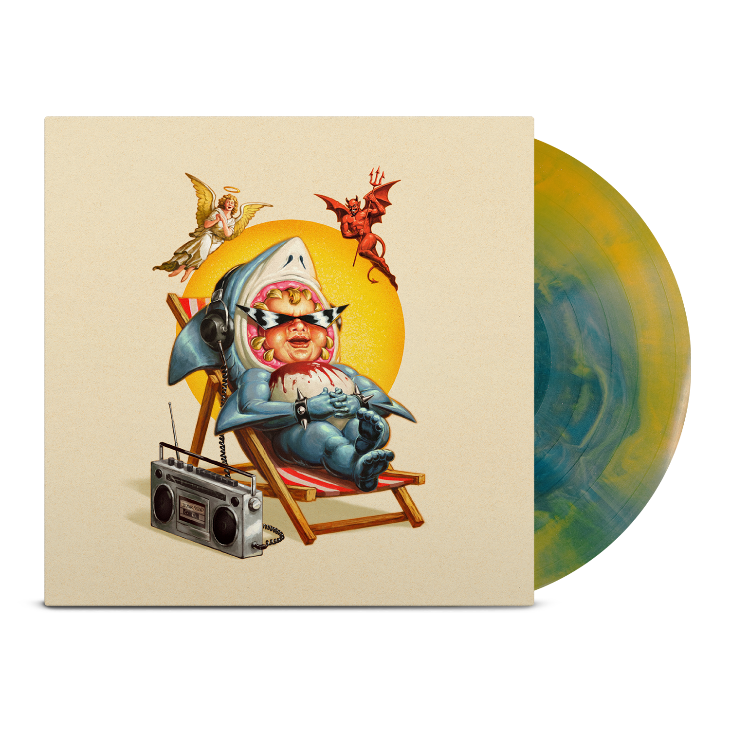 DRAIN ‘...IS YOUR FRIEND’ LP - EXCLUSIVE - LTD. 500 - PATINA/RUST/SPLASH