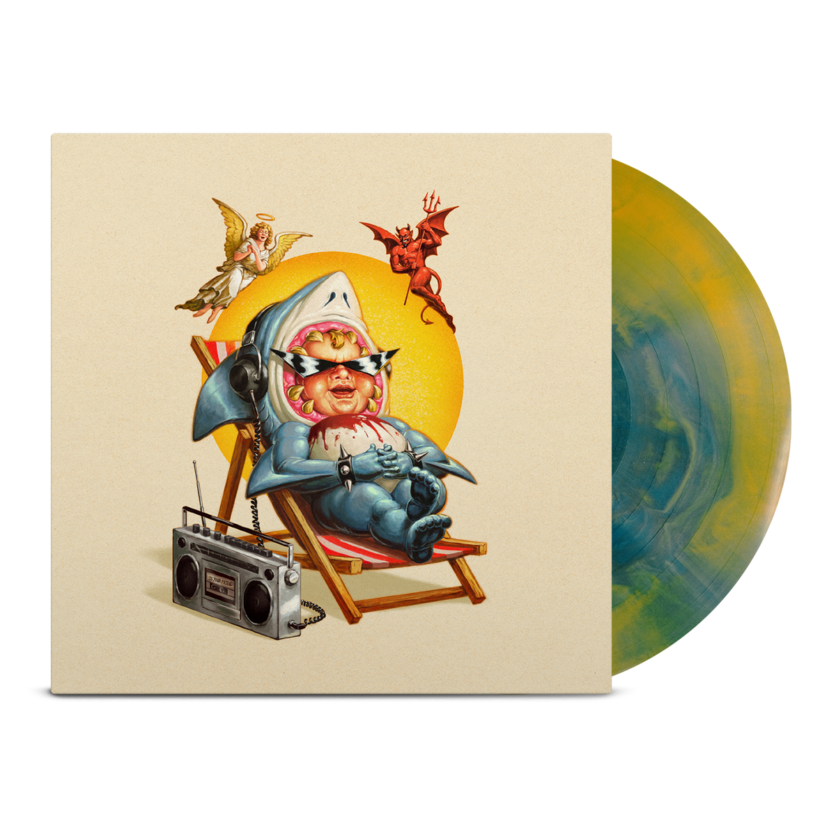 DRAIN'...IS YOUR FRIEND' LP - EXCLUSIVE - LTD. 500 - PATINA/RUST/SPLASH