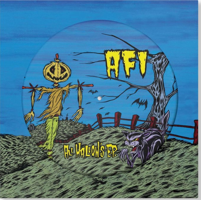AFI 'ALL HALLOW'S' 10" EP - PICTURE DISC