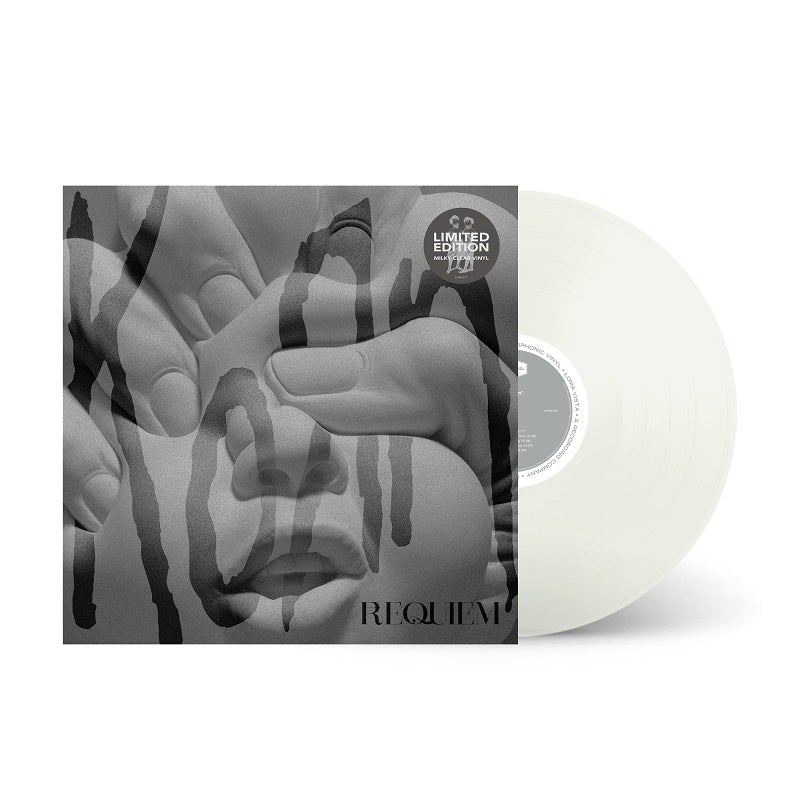KORN 'REQUIEM' LP - MILKY CLEAR