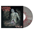 CANNIBAL CORPSE 'VILE' LP - SILVER/RED/SPLATTER