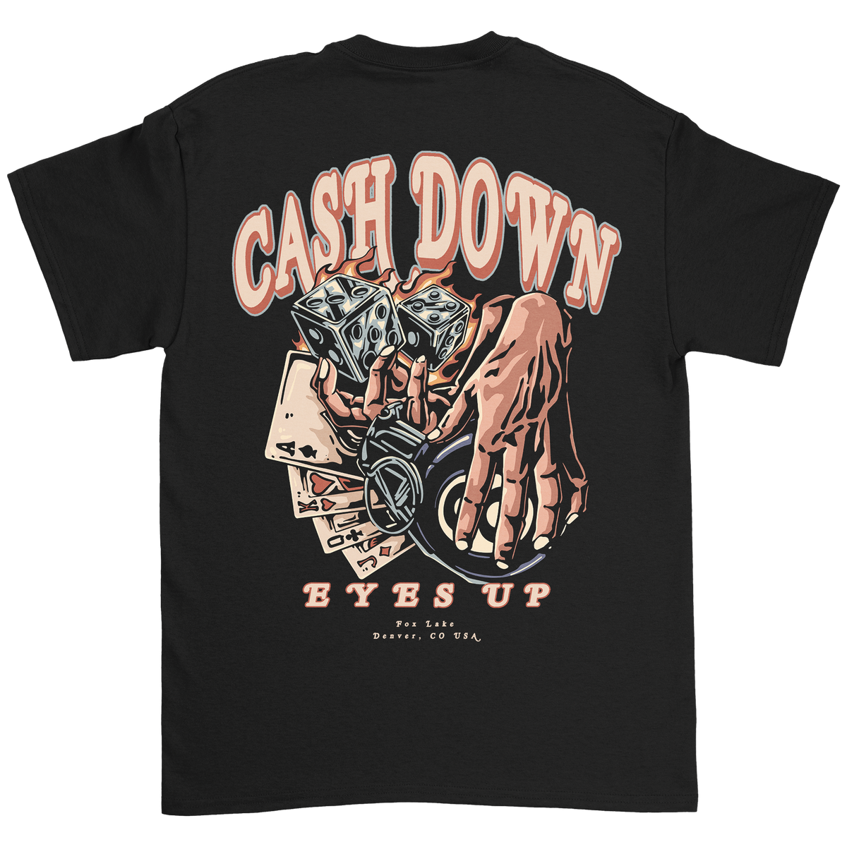 FOX LAKE 8 BALL T-SHIRT