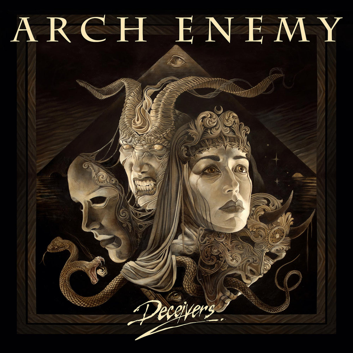 ARCH ENEMY 'DECEIVERS' LP - COBALT