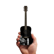 JOHNNY CASH - TRIBUTE BLACK - MINI GUITAR