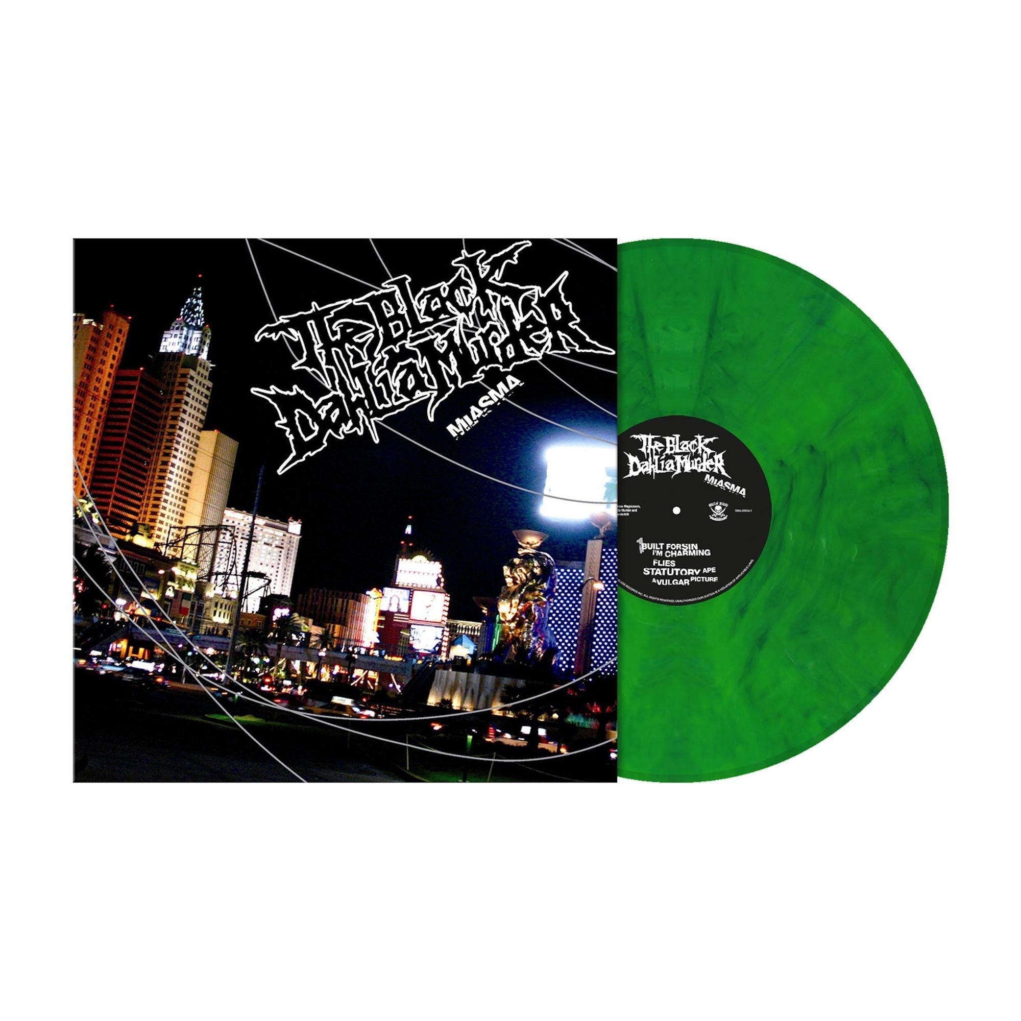 THE BLACK DAHLIA MURDER 'MIASMA' LP - EMERALD GREEN MARBLE