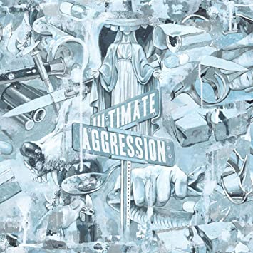 YEAR OF THE KNIFE 'ULTIMATE AGGRESSION' LP - BLACK