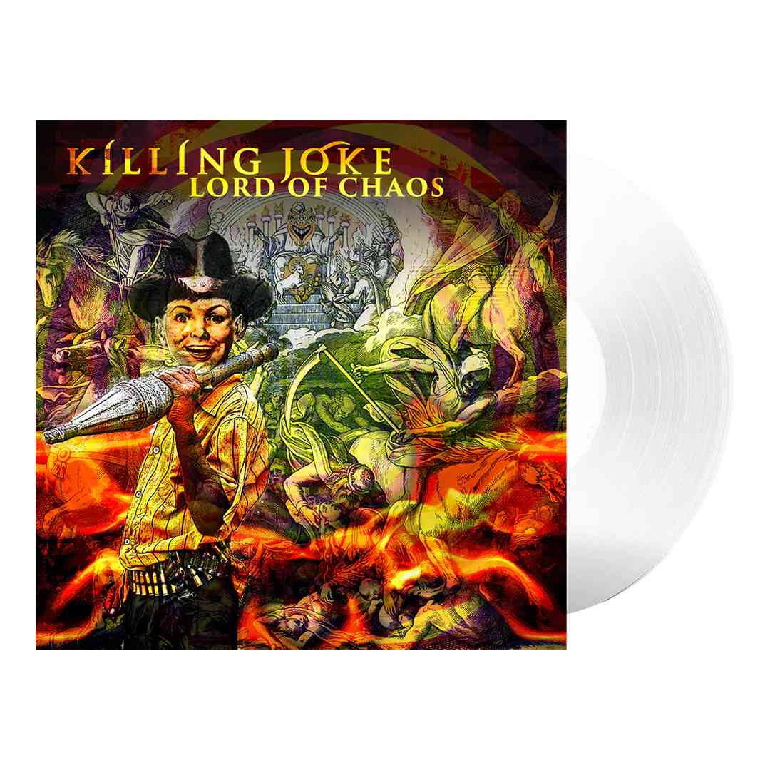 KILLING JOKE 'LORD OF CHAOS' 12" EP - CLEAR