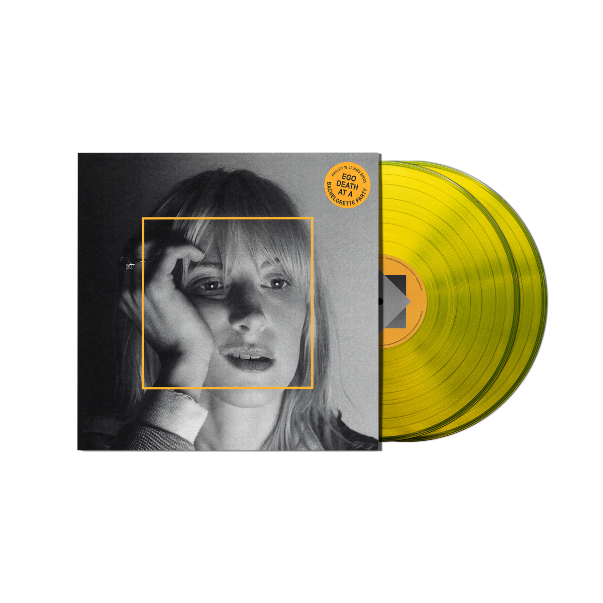HAYLEY WILLIAMS 'EGO DEATH AT A BACHELORETTE PARTY' 2LP - 26 HIGHLIGHTER YELLOW