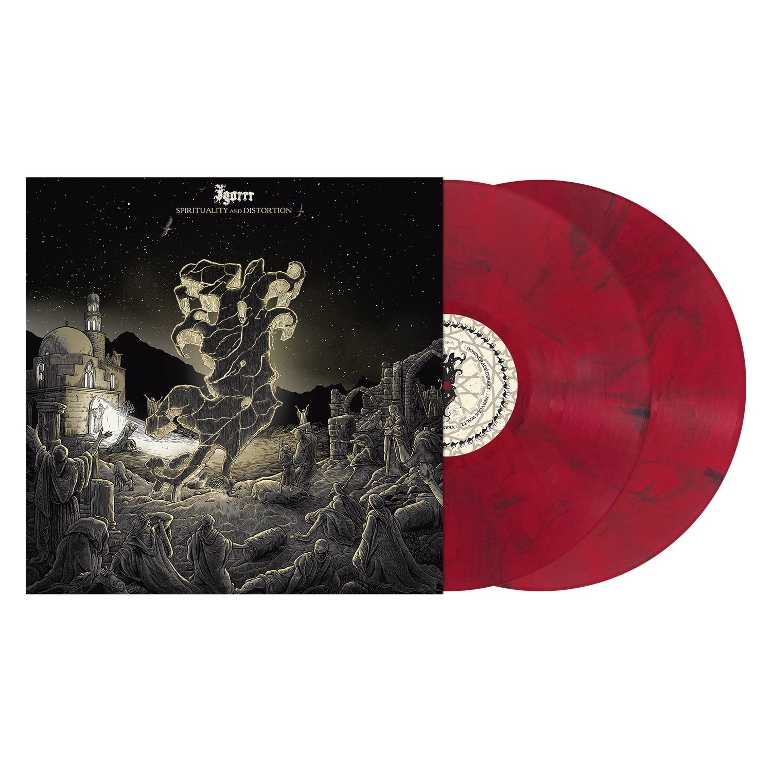 IGORRR 'SPIRITUALITY AND DISTORTION' 2LP - RED SMOKE/BLACK