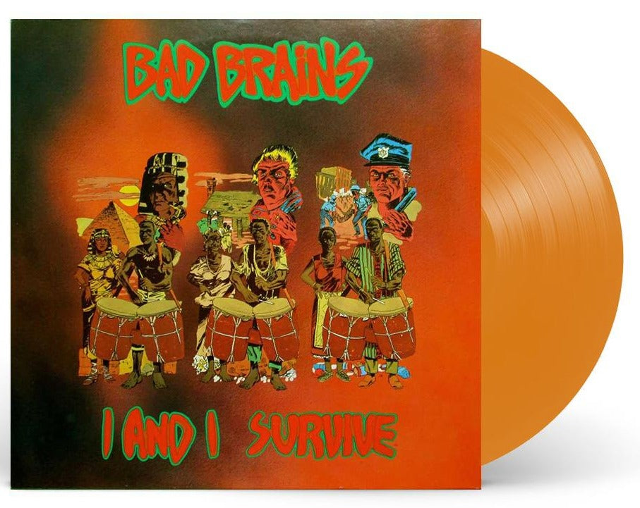 BAD BRAINS 'I AND I SURVIVE' LP - ORANGE