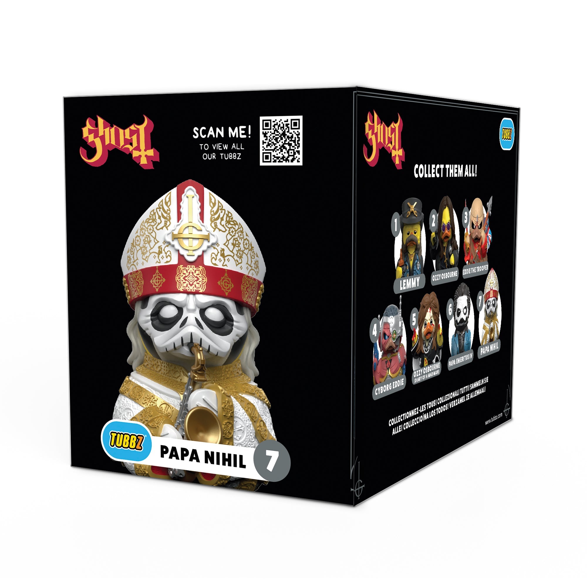GHOST PAPA NIHIL TUBBZ COSPLAY DUCK - BOXED EDITION