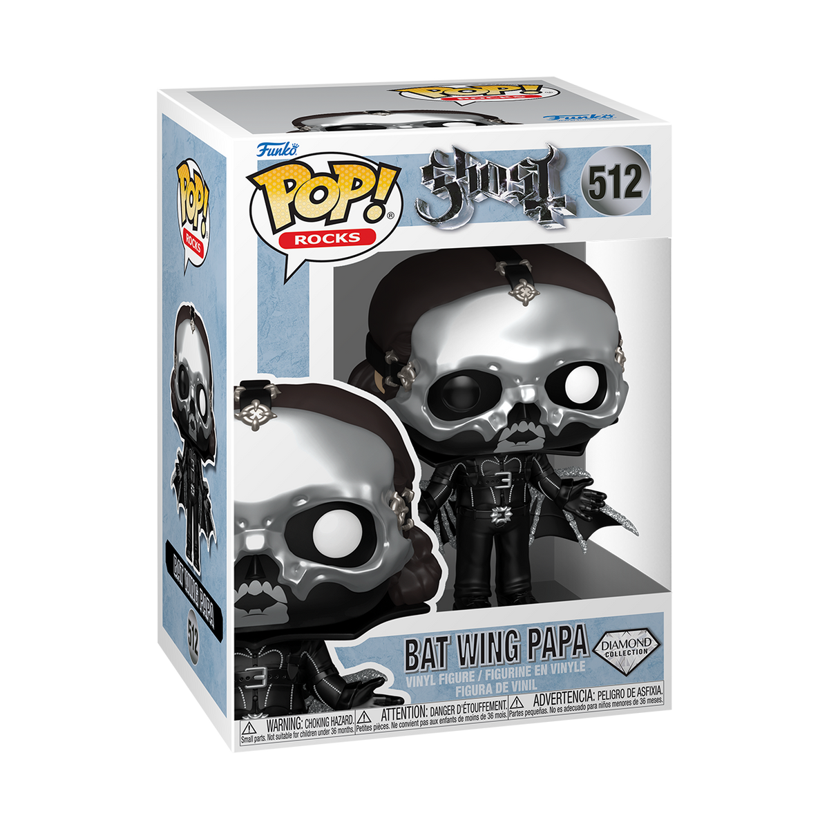 GHOST PAPA V PERPETUA (BAT WING) FUNKO POP! ROCKS FIGURE