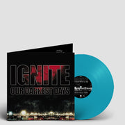 IGNITE 'OUR DARKEST DAYS' LP - TURQUOISE