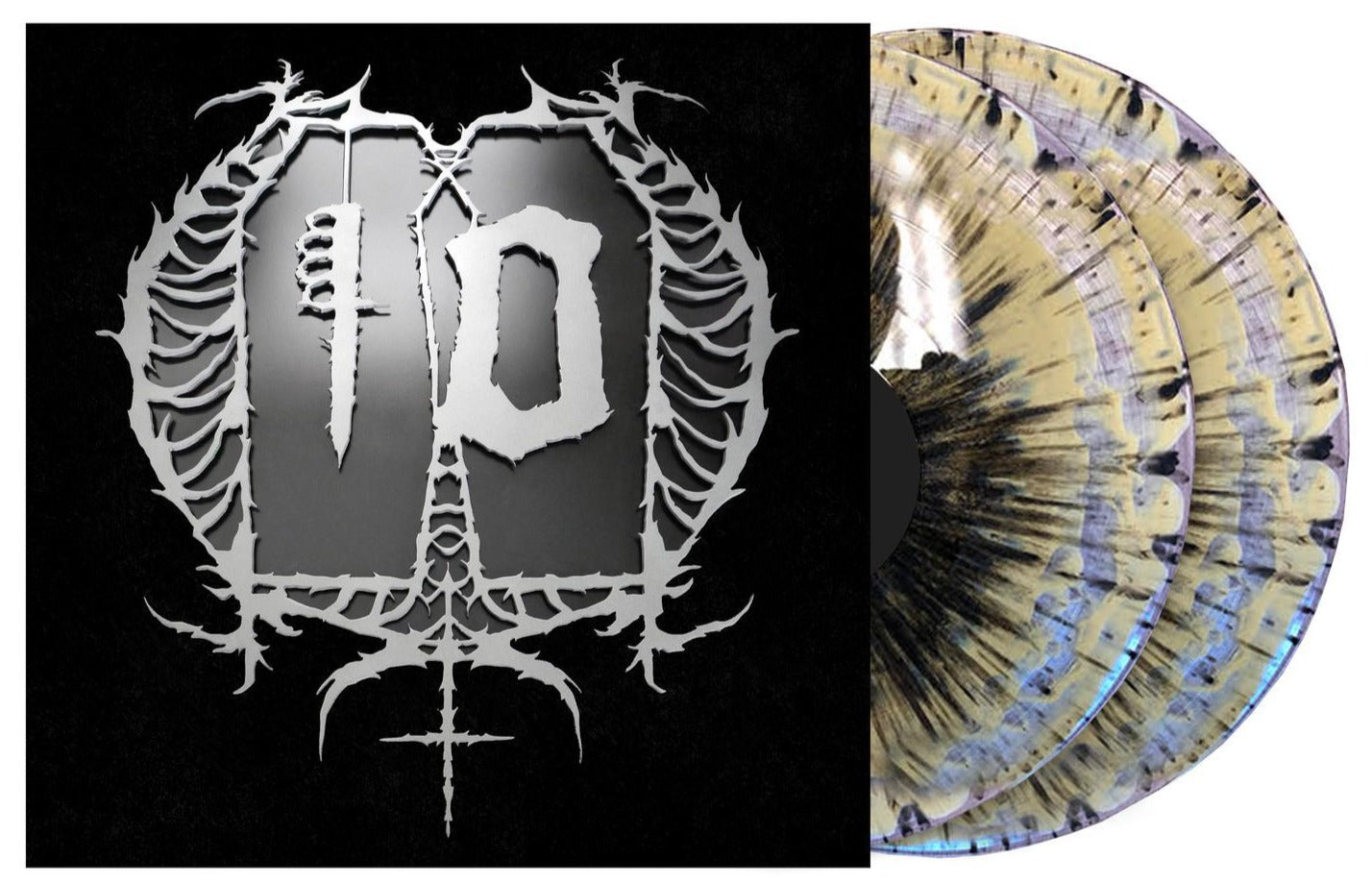 THE LAST TEN SECONDS OF LIFE 'THE LAST TEN SECONDS OF LIFE' LP - GOLD HAZE/BLACK SPLATTER