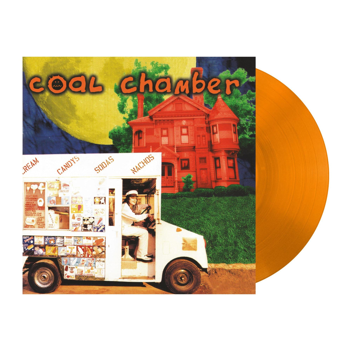 COAL CHAMBER 'SELF TITLED' LP - CLEAR ORANGE