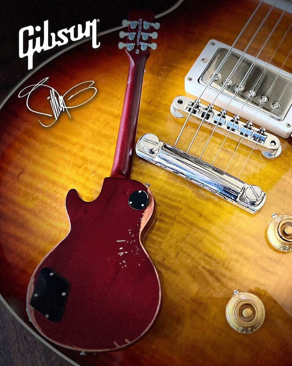 BILLY F GIBBONS OFFICIALLY LICENSED SIGNATURE MINI GUITAR MODEL COLLECTION - SET OF 3