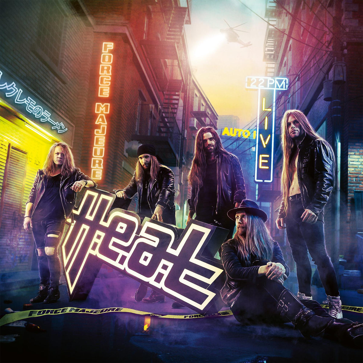 H.E.A.T 'FORCE MAJEURE' LP - LTD. - VIOLET