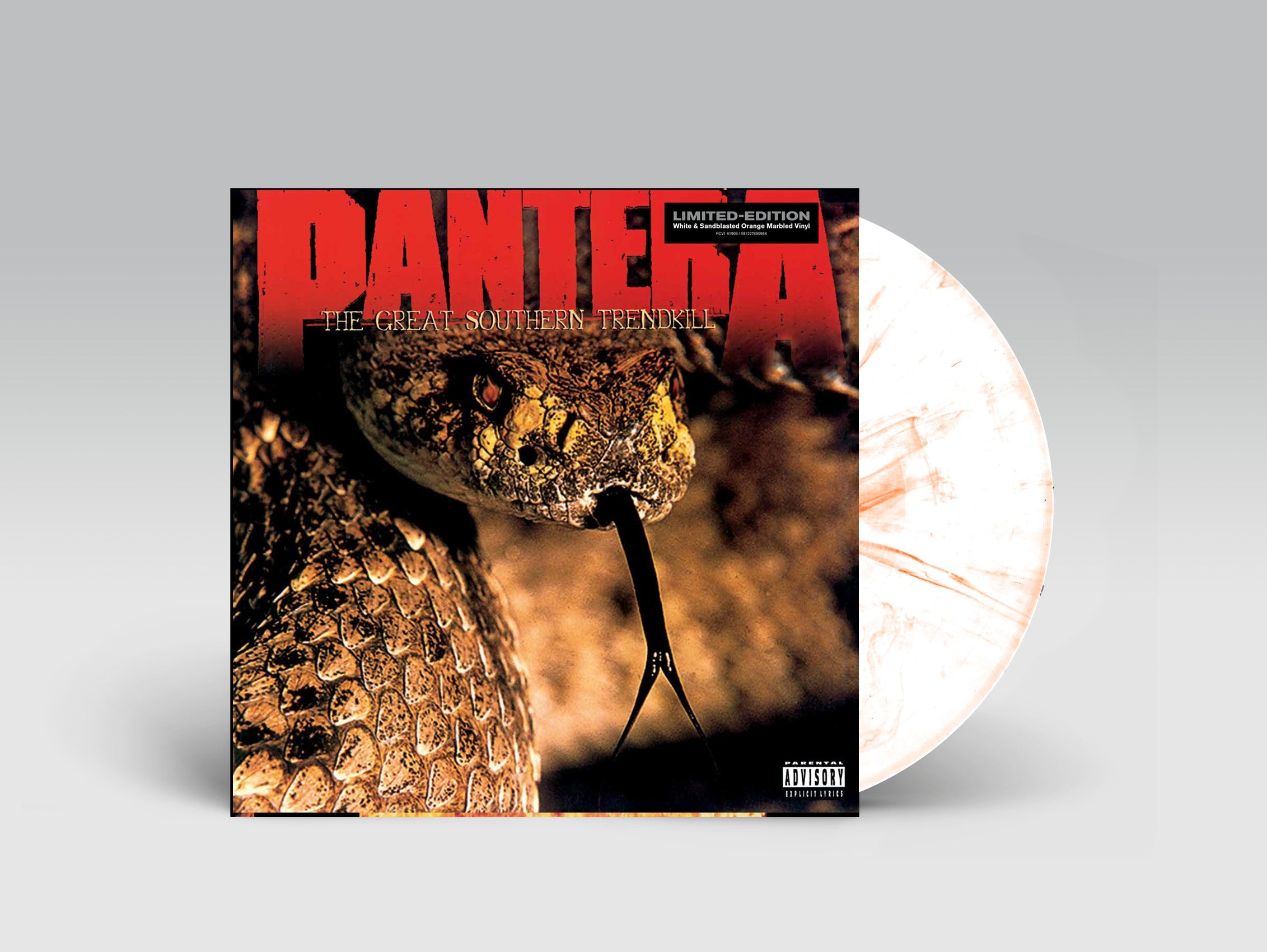 PANTERA 'THE GREAT SOUTHERN TRENDKILL' – LP + BOOK OF PANTERA SPECIAL COLLECTOR'S EDITION BUNDLE