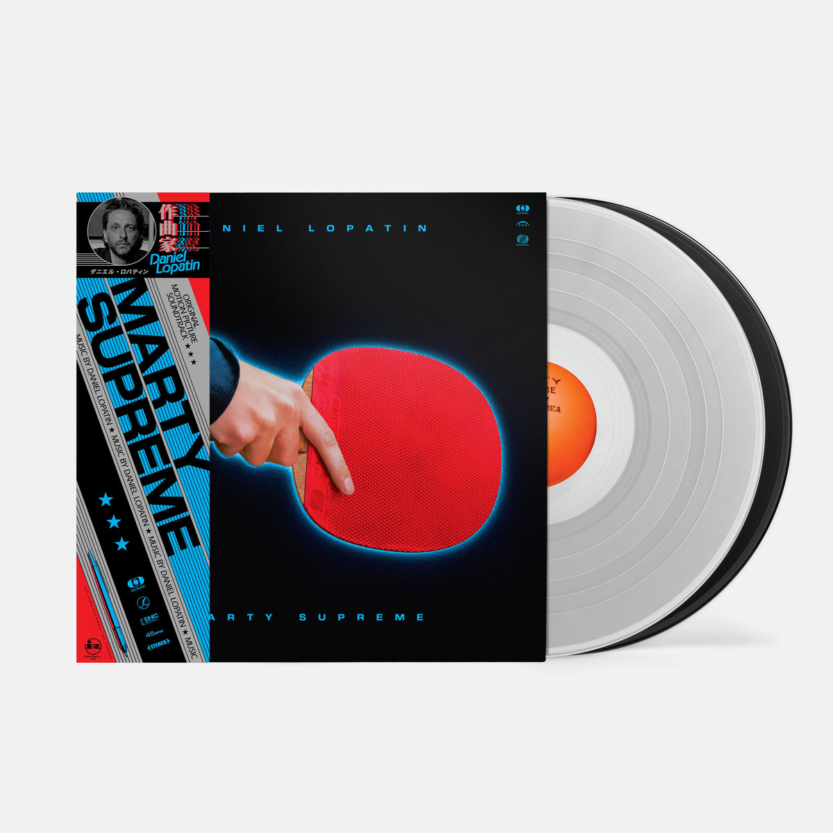 MARTY SUPREME SOUNDTRACK 2LP - CLEAR