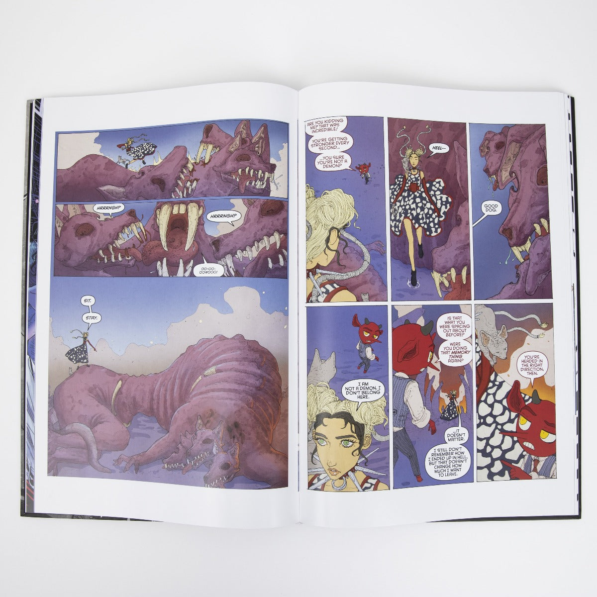 POPPY: POPPY'S INFERNO GRAPHIC NOVEL - PINK HARDCOVER EDITION