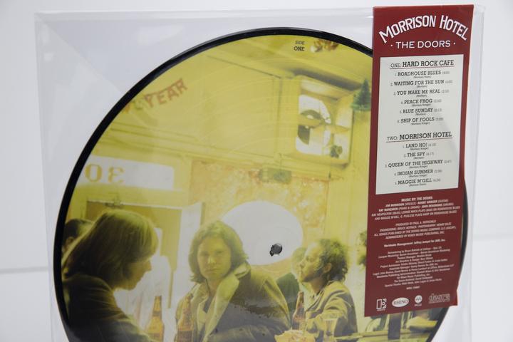 THE DOORS 'MORRISON HOTEL' LP - LTD. - PICTURE DISC