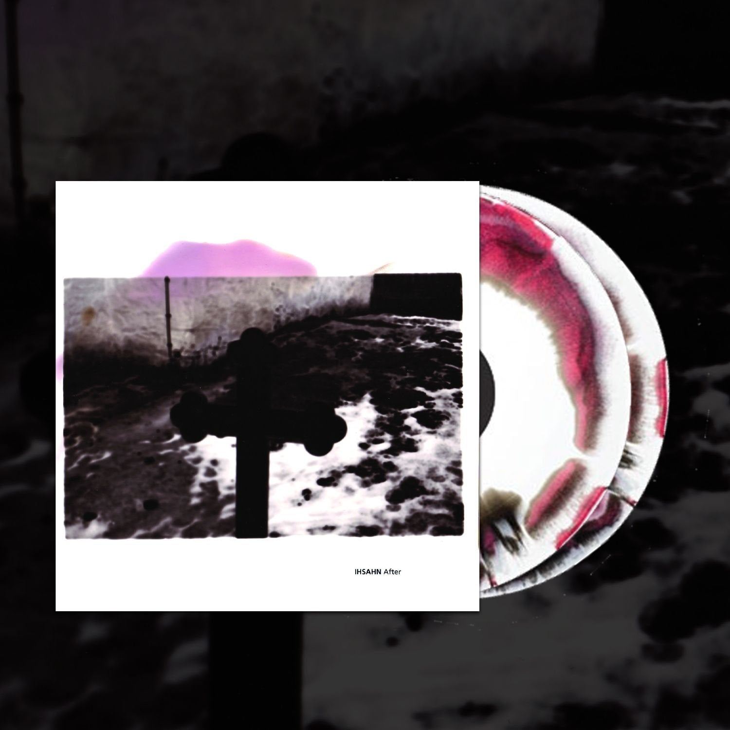 IHSAHN 'AFTER' 2LP - BLACK/WHITE/PINK