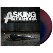 ASKING ALEXANDRIA 'STAND UP AND SCREAM' LP - Black/Red/Royal Blue