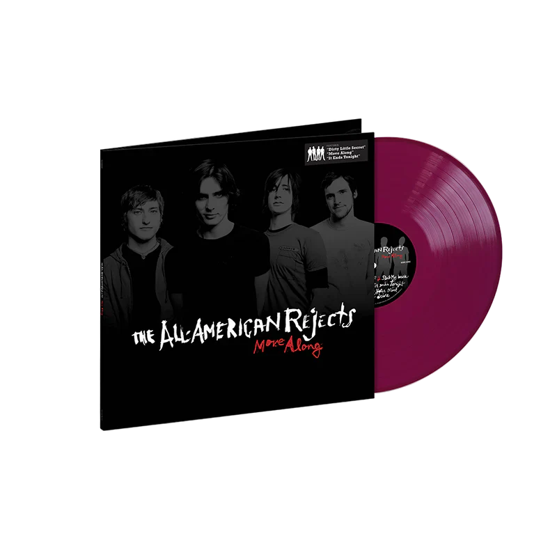 THE ALL-AMERICAN REJECTS 'MOVE ALONG' LP - TRANSLUCENT GRAPE