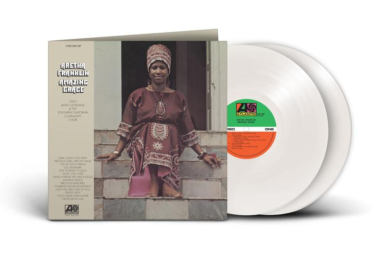 ARETHA FRANKLIN 'AMAZING GRACE' 2LP - WHITE