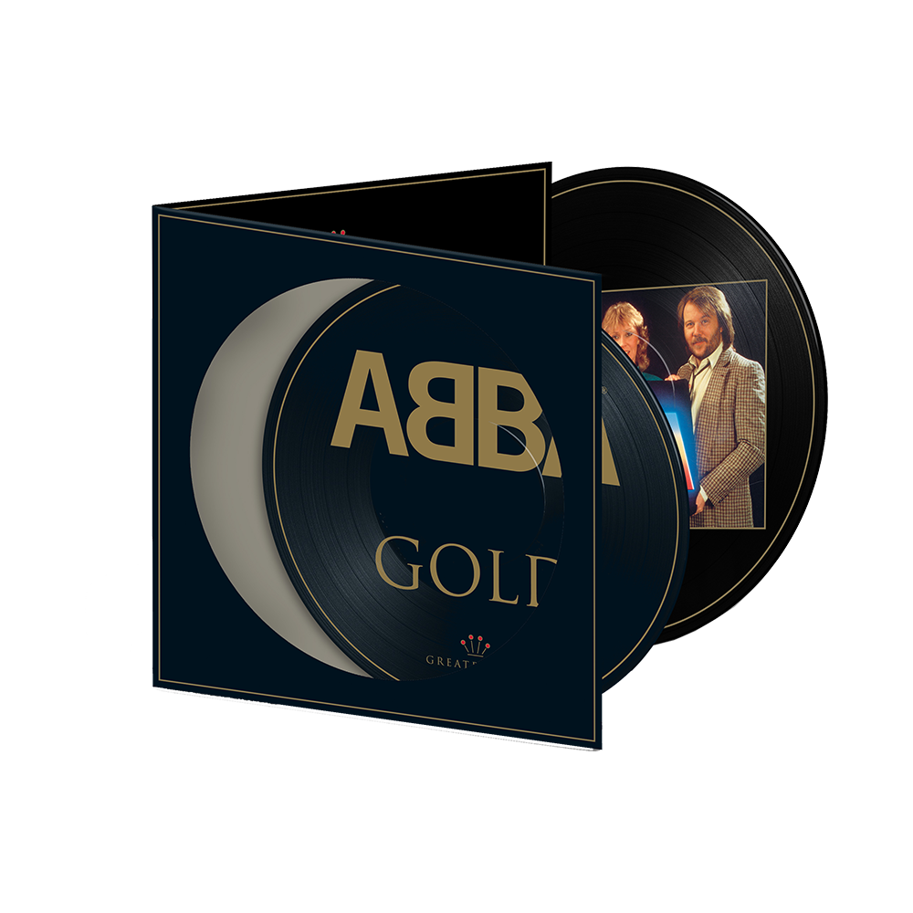 ABBA 'GOLD - GREATEST HITS' 2LP - PICTURE DISC