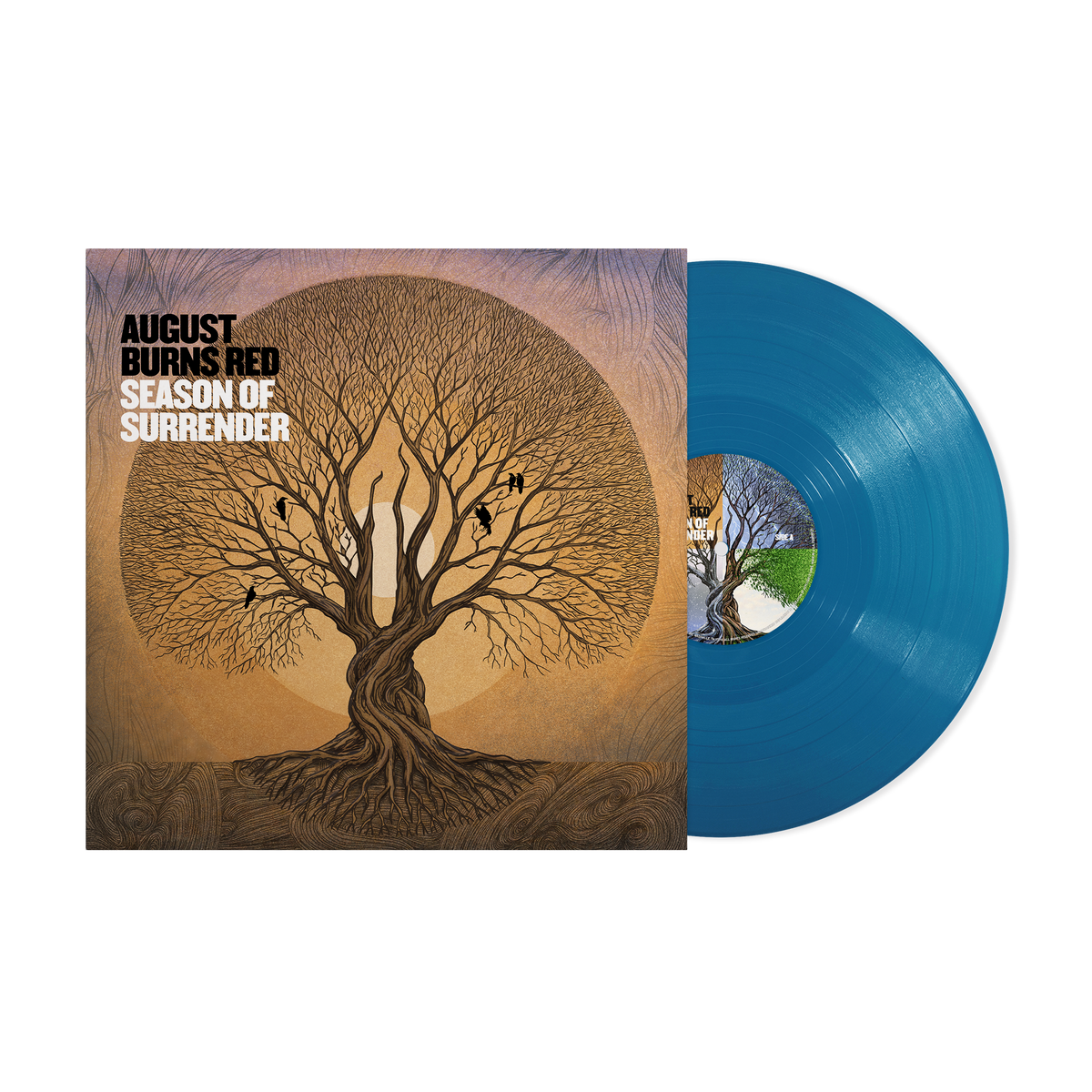 AUGUST BURNS RED 'SEASON OF SURRENDER' LP - EXCLUSIVE - LTD. 300 - OPAQUE AQUA