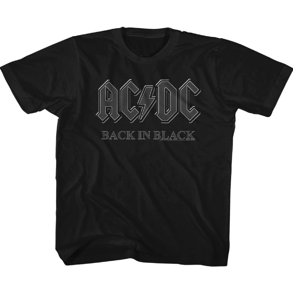 AC/DC - BACK IN BLACK YOUTH SHIRT
