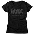 AC/DC - BACK IN BLACK LADIES SHIRT