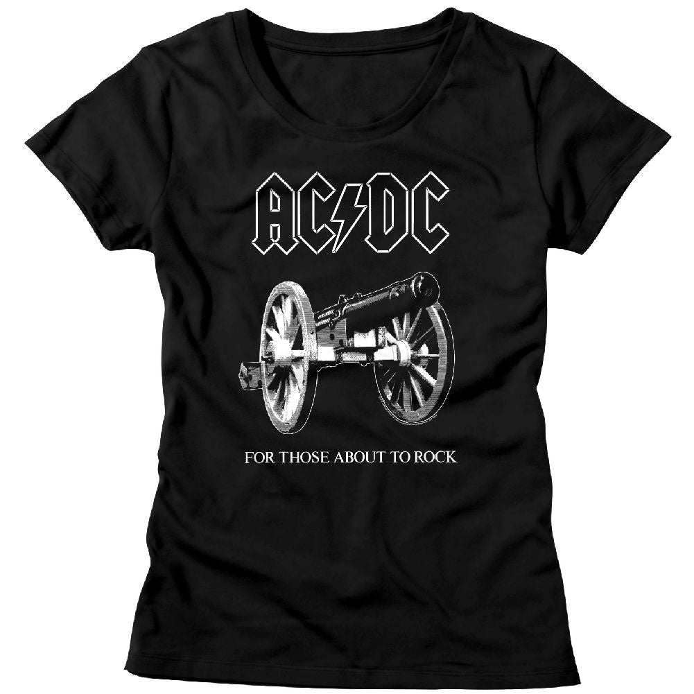 AC/DC - ABOUT TO ROCK LADIES SHIRT