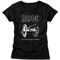 AC/DC - ABOUT TO ROCK LADIES SHIRT