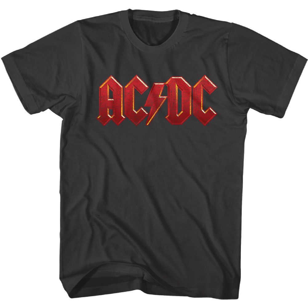 AC/DC - DISTRESSED RED SHIRT