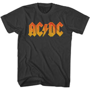AC/DC - DISTRESSED ORANGE SHIRT