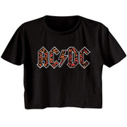AC/DC - LEOPARD PRINT LADIES SHIRT