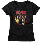 AC/DC - HIGHWAY TO HELL CIRCLE LADIES SHIRT