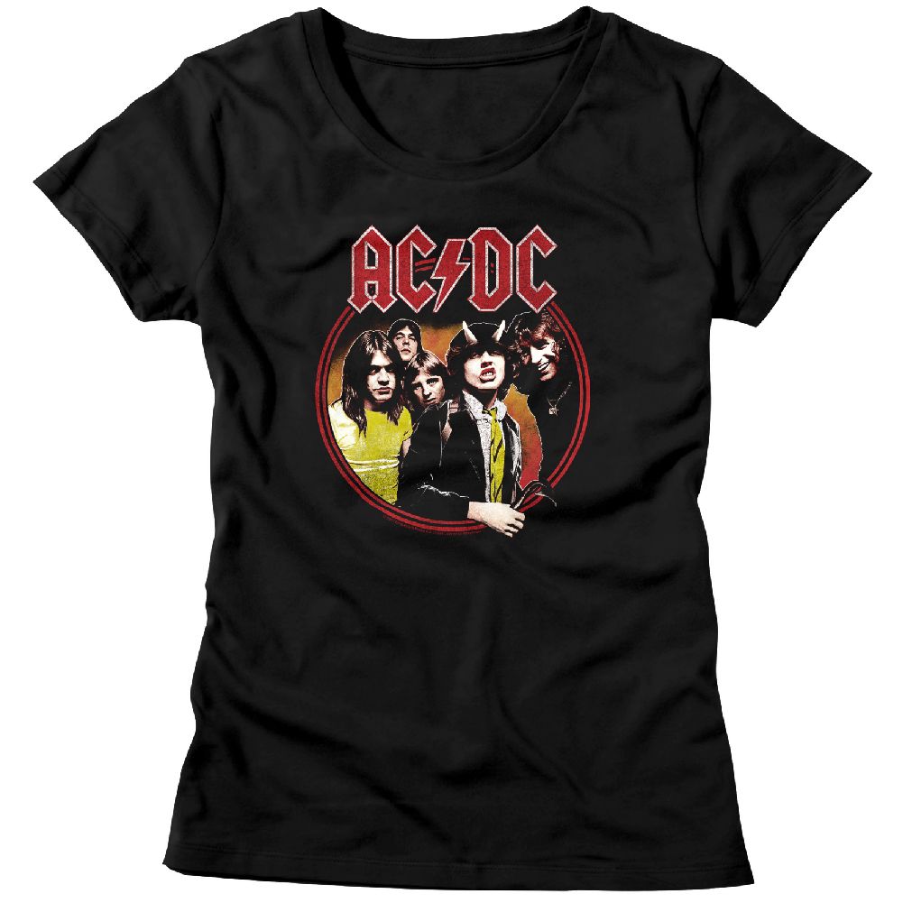 AC/DC - HIGHWAY TO HELL CIRCLE LADIES SHIRT