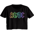 AC/DC - RAINBOW LOGO LADIES SHIRT