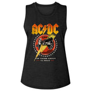AC/DC - CANNON LIGHTNING LADIES SHIRT
