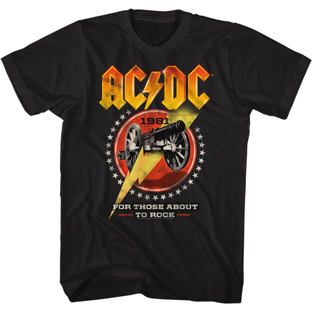 AC/DC - CANNON LIGHTNING SHIRT