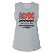 AC/DC - CANNONS SALUTE LADIES SHIRT