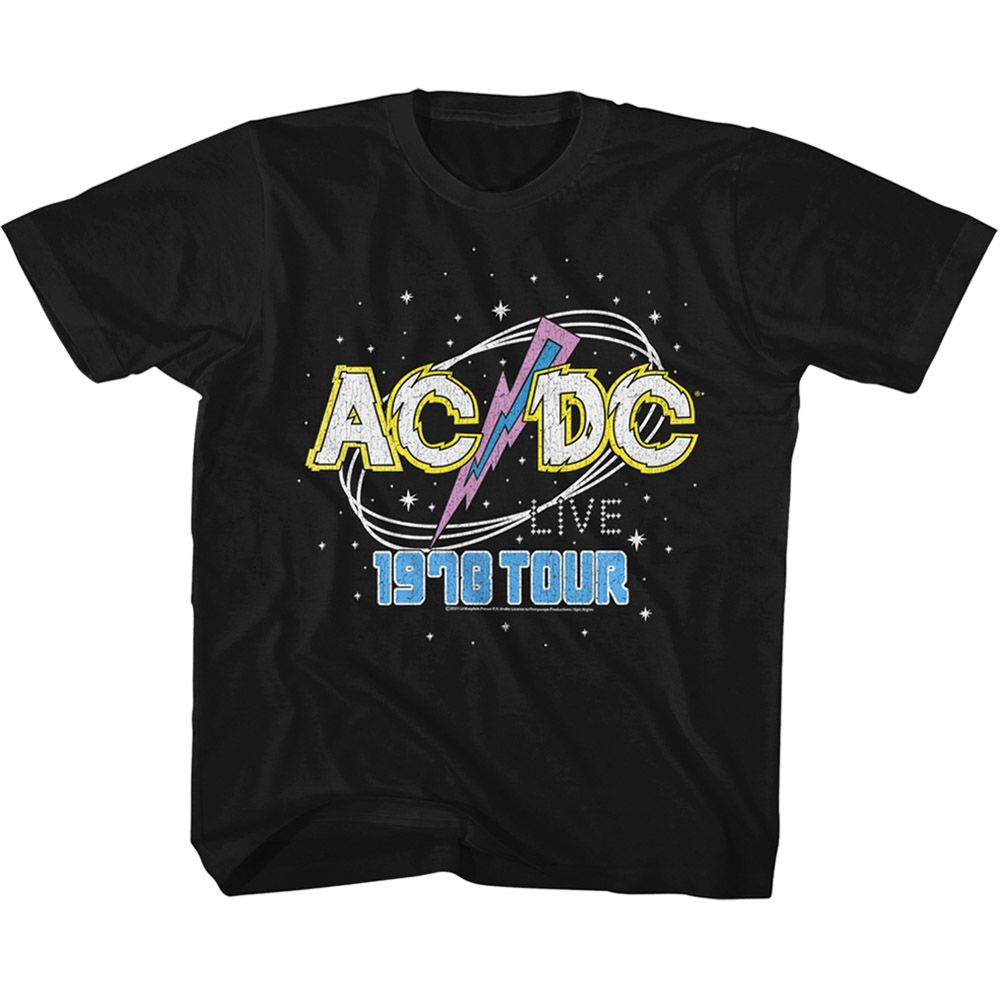AC/DC - 1978 TOUR YOUTH SHIRT