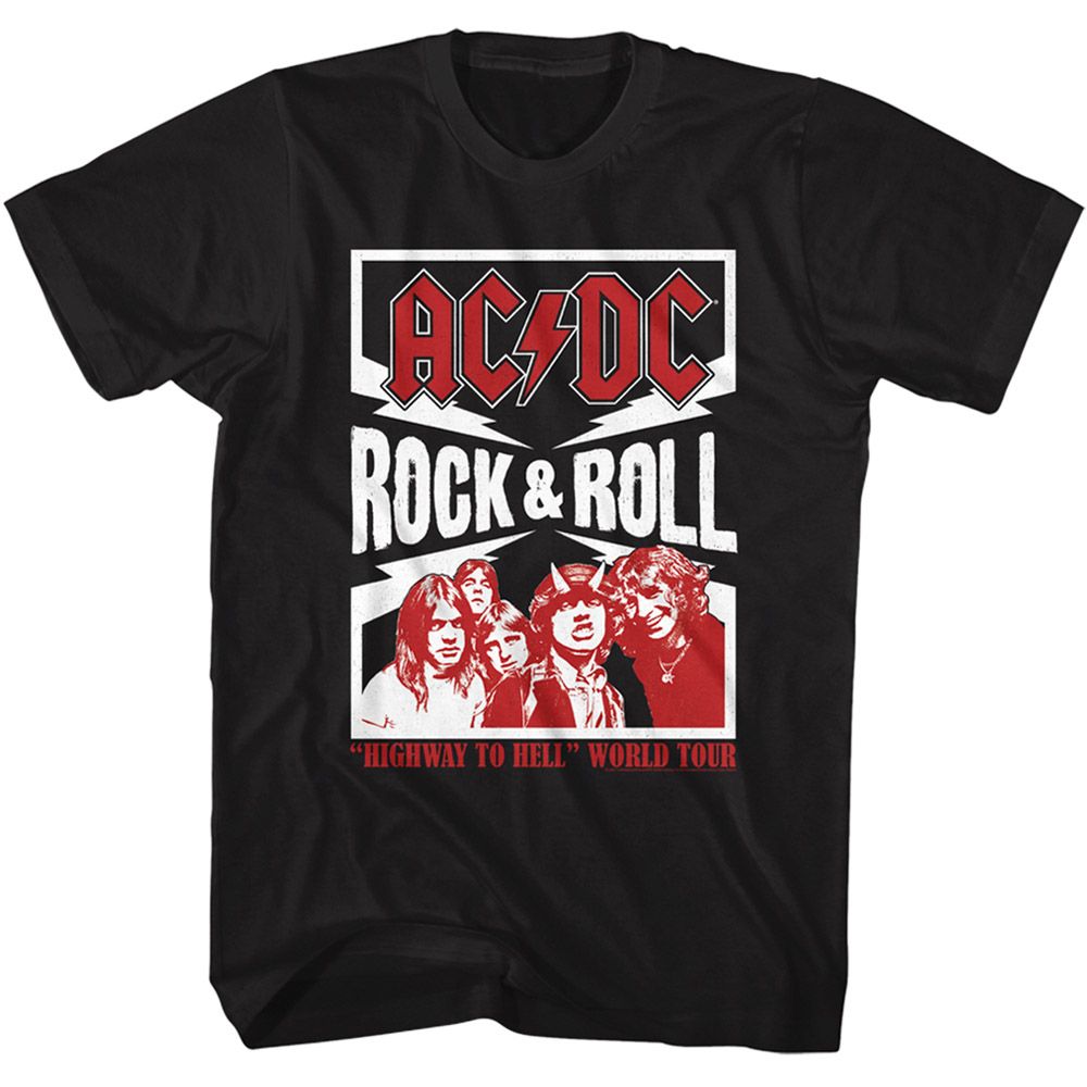 AC/DC - ROCK AND ROLL LIGHTNING SHIRT