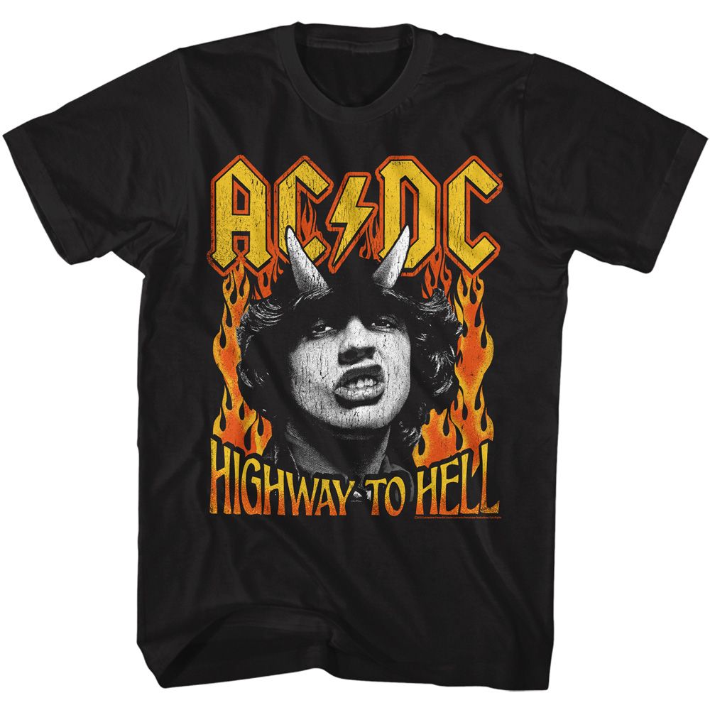 AC/DC - HIGHWAY TO HELL FIRE SHIRT