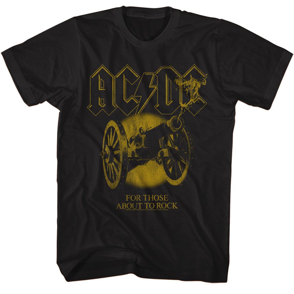 AC/DC - MONOCHROME FTATR SHIRT