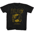AC/DC - MONOCHROME FTATR YOUTH SHIRT