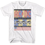 AC/DC - FLAG WE SALUTE YOU SHIRT